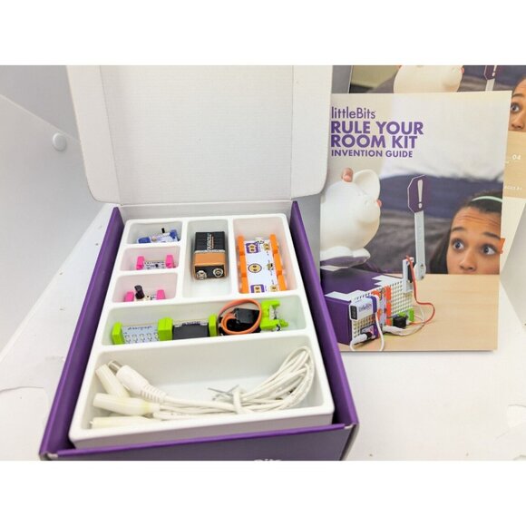LittleBits RULE YOUR ROOM KIT Education Learning Build Block Open Box Complete - Picture 7 of 10